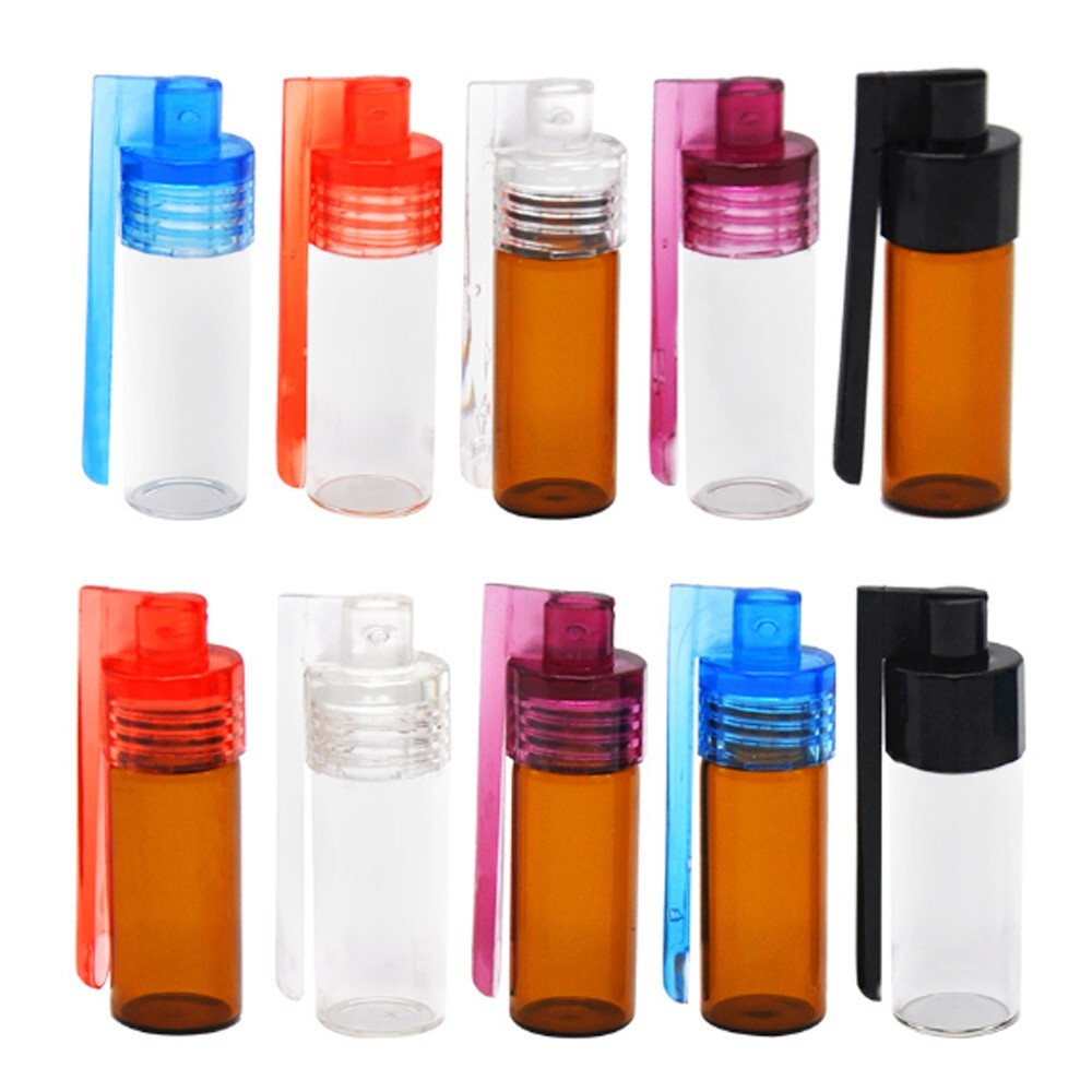 4Pcs Kitchen Spice Jars with Lids and Measuring Spoons Storage Containers