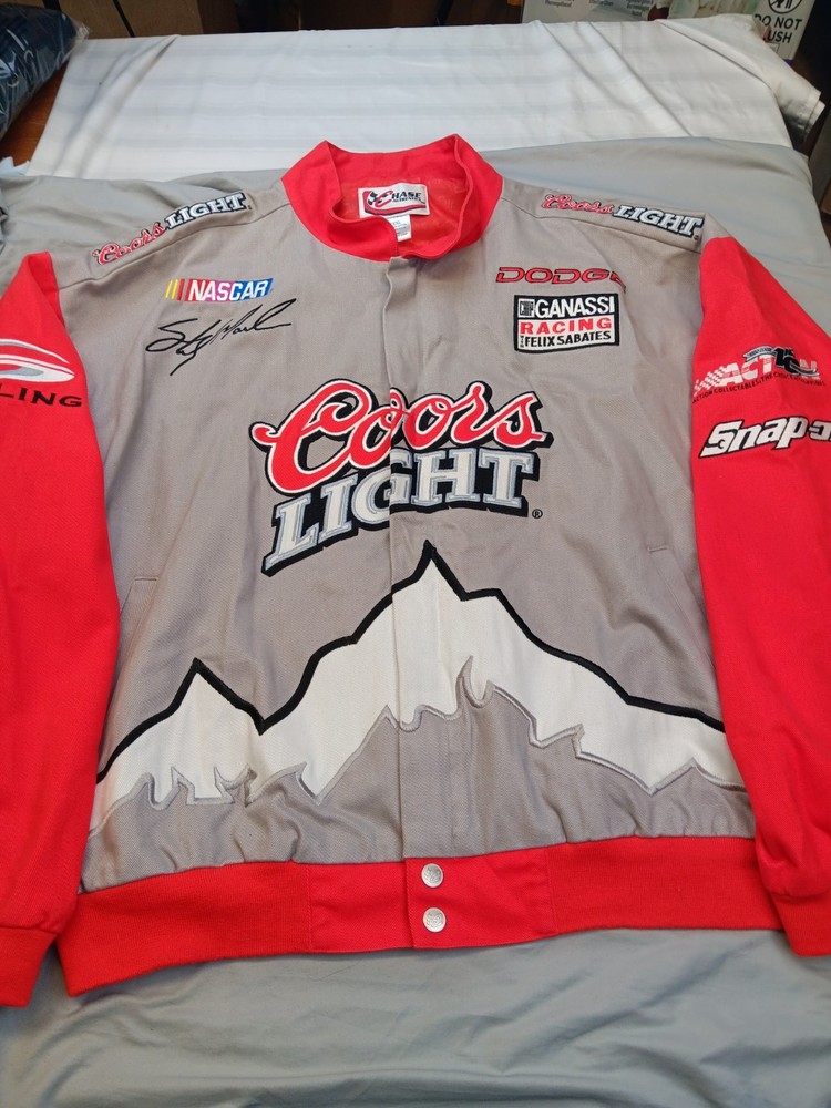 Vintage Sterling Marlin Coors Light Chase Authentics Jacket Size XXXL