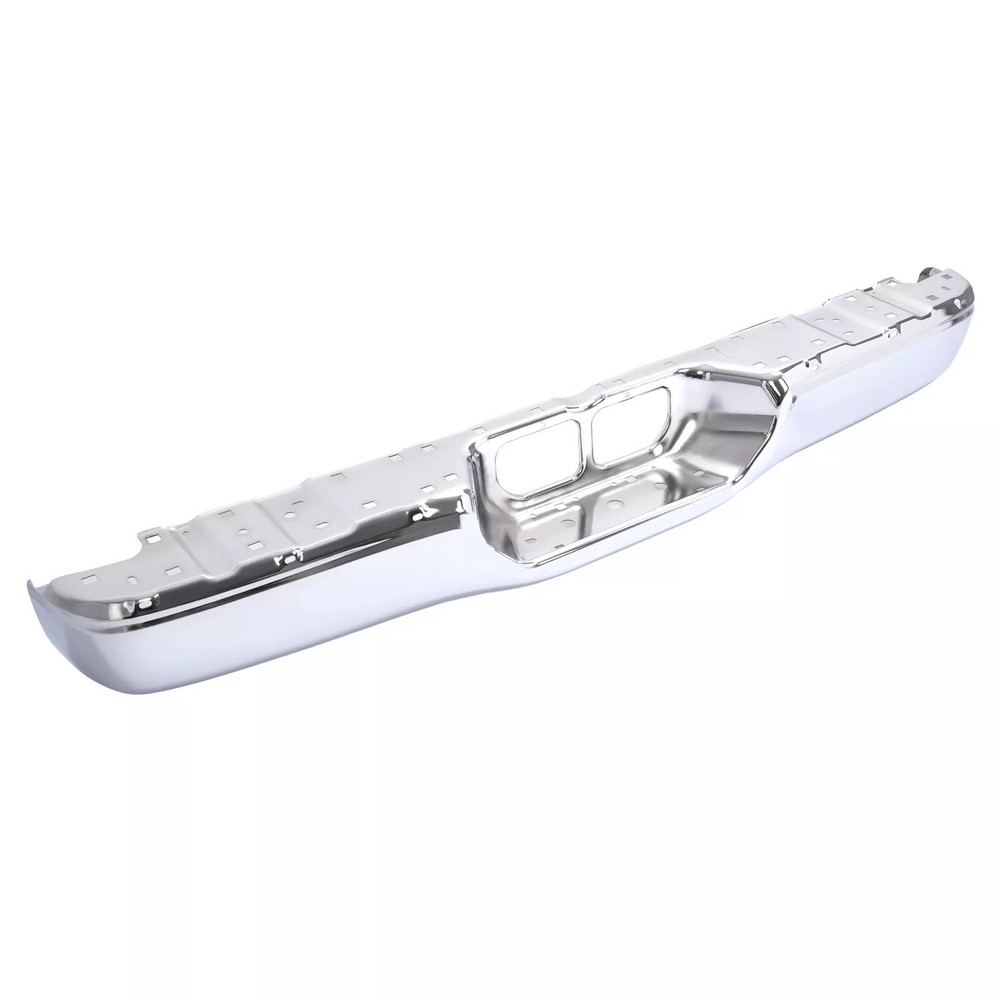 Chrome Steel Rear Step Bumper Face Bar for 2000-2006 Toyota Tundra Truck CA