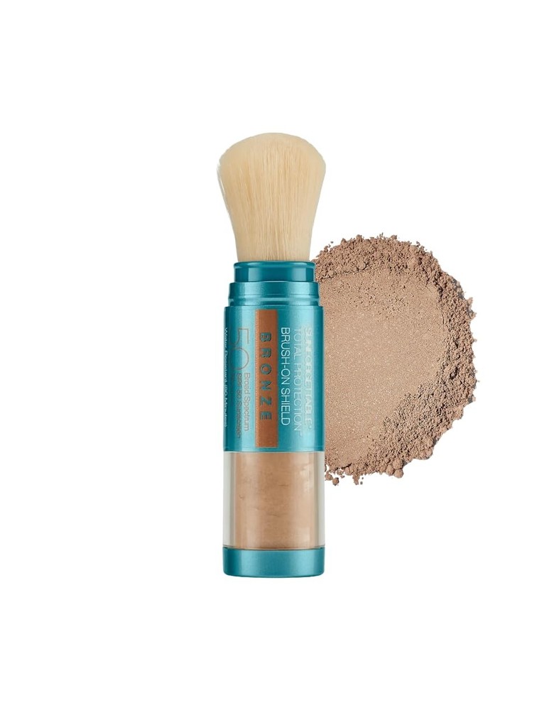Mineral Powder Brush-On Sunscreen for Sensitive Skin Free Shipping