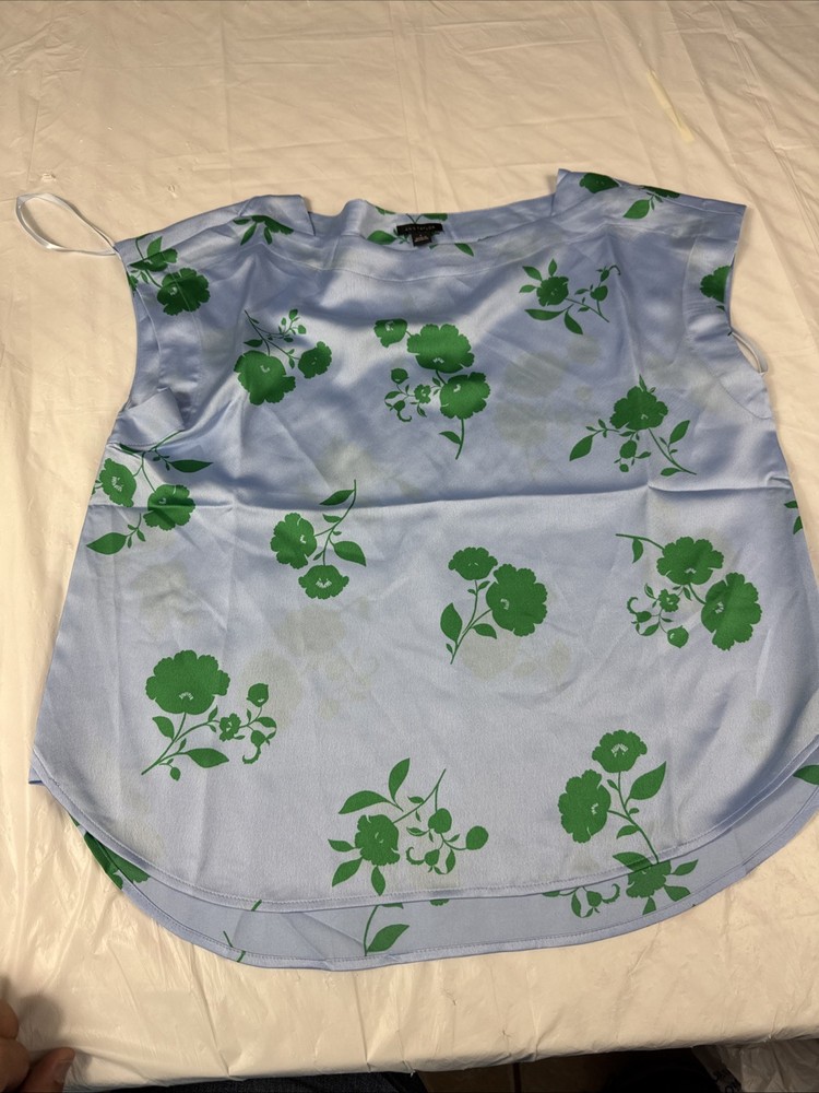 Ann Taylor Women's Size S Sleeveless Floral Blouse
