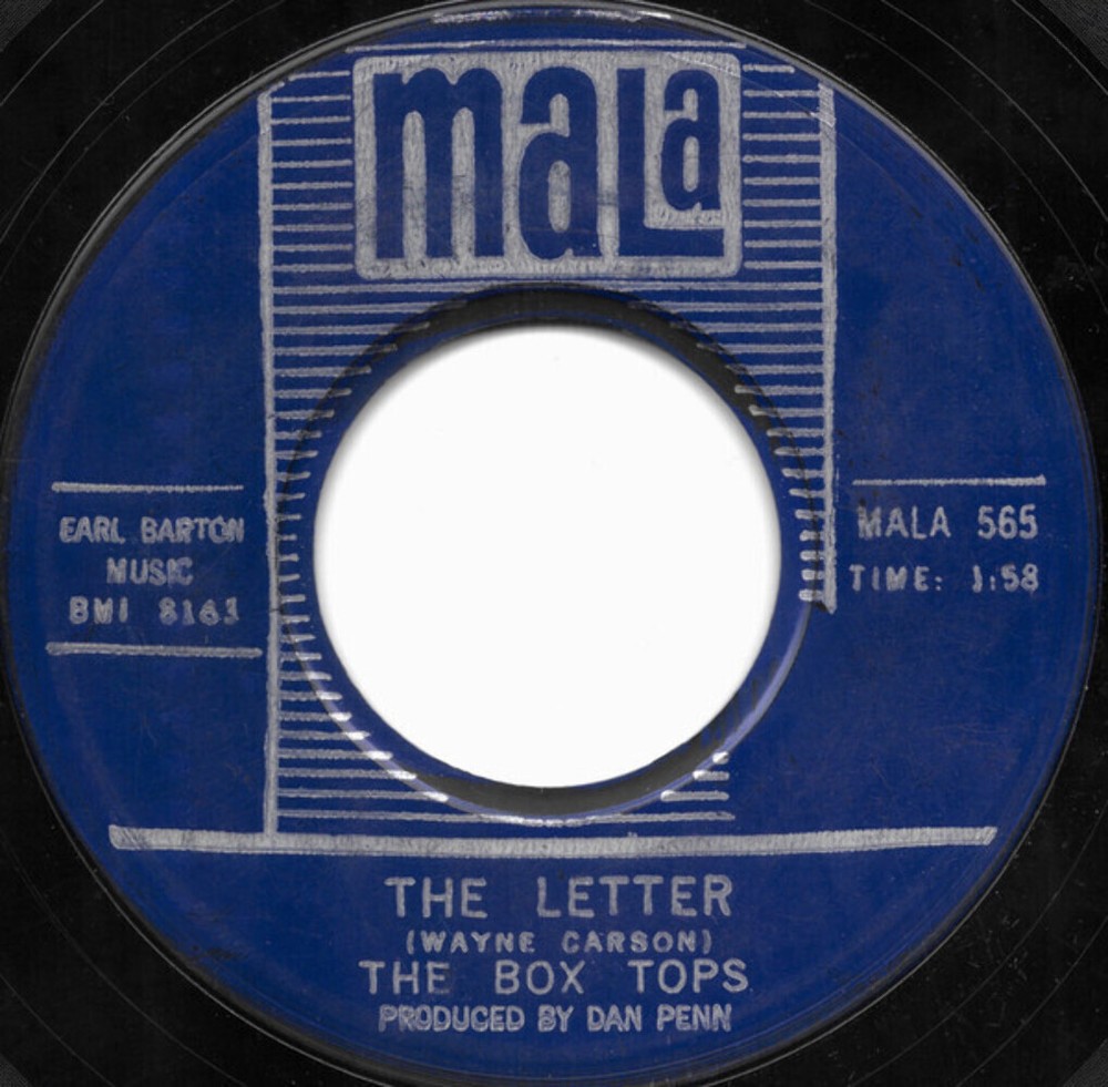 Box Tops - The Letter - Mala - MALA 565 - 7