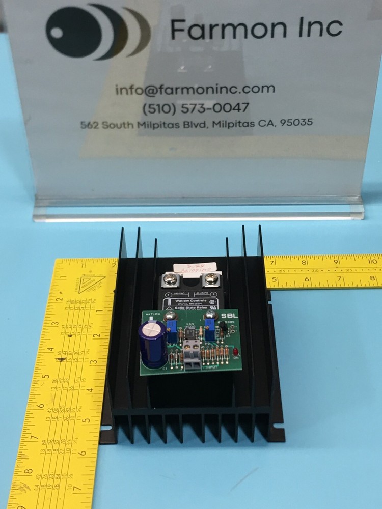 Watlow V01-240-40-BL0 VPAC Power Control, 60Hz, 240V, 1PH, 40A, 165615