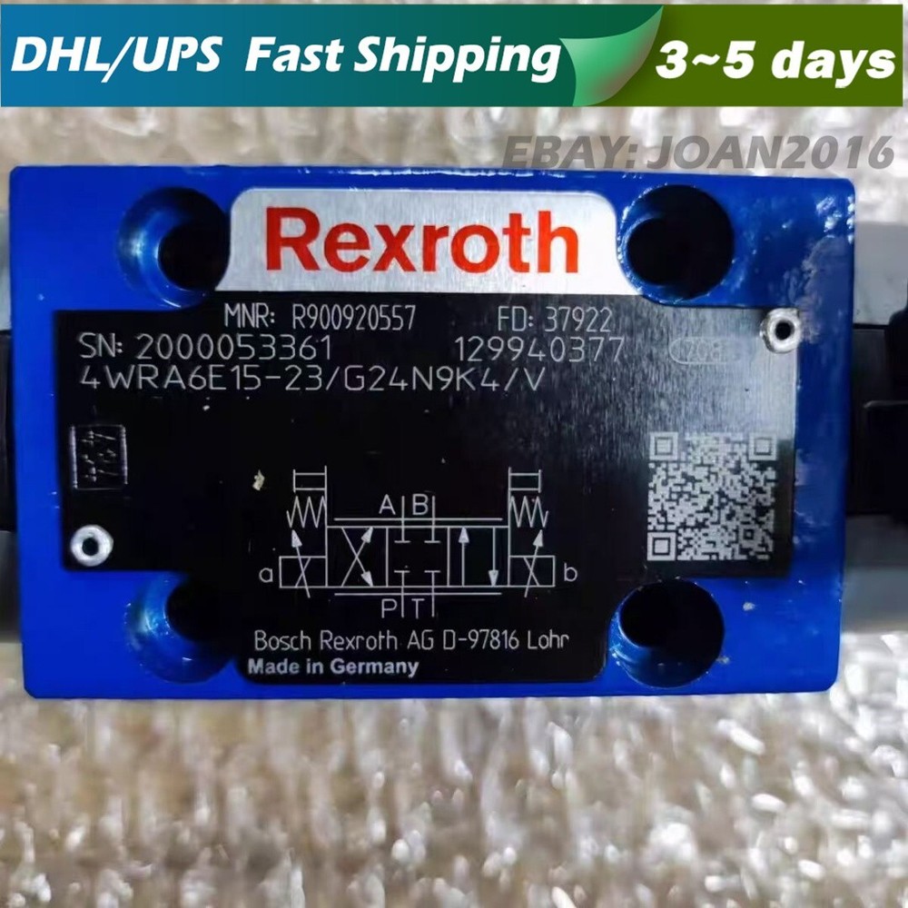 New Rexroth R900920557 4WRA6E15-23/G24N9K4/V Rexroth Proportional Valve