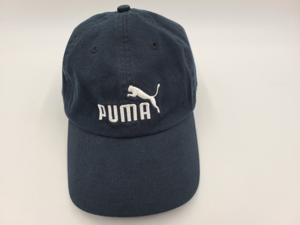 Stylish Adjustable Women’s Puma Strapback Cap for Golf Tennis Hiking in Blue & White