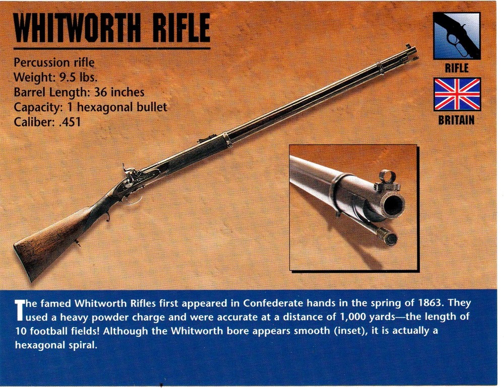 Whitworth Rifle Classic Firearms Photo Card u