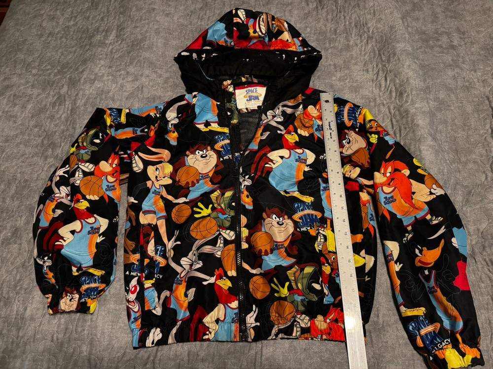 Space Jam A New Legacy Kids Looney Tunes Members Only Jacket Size 14/16-image