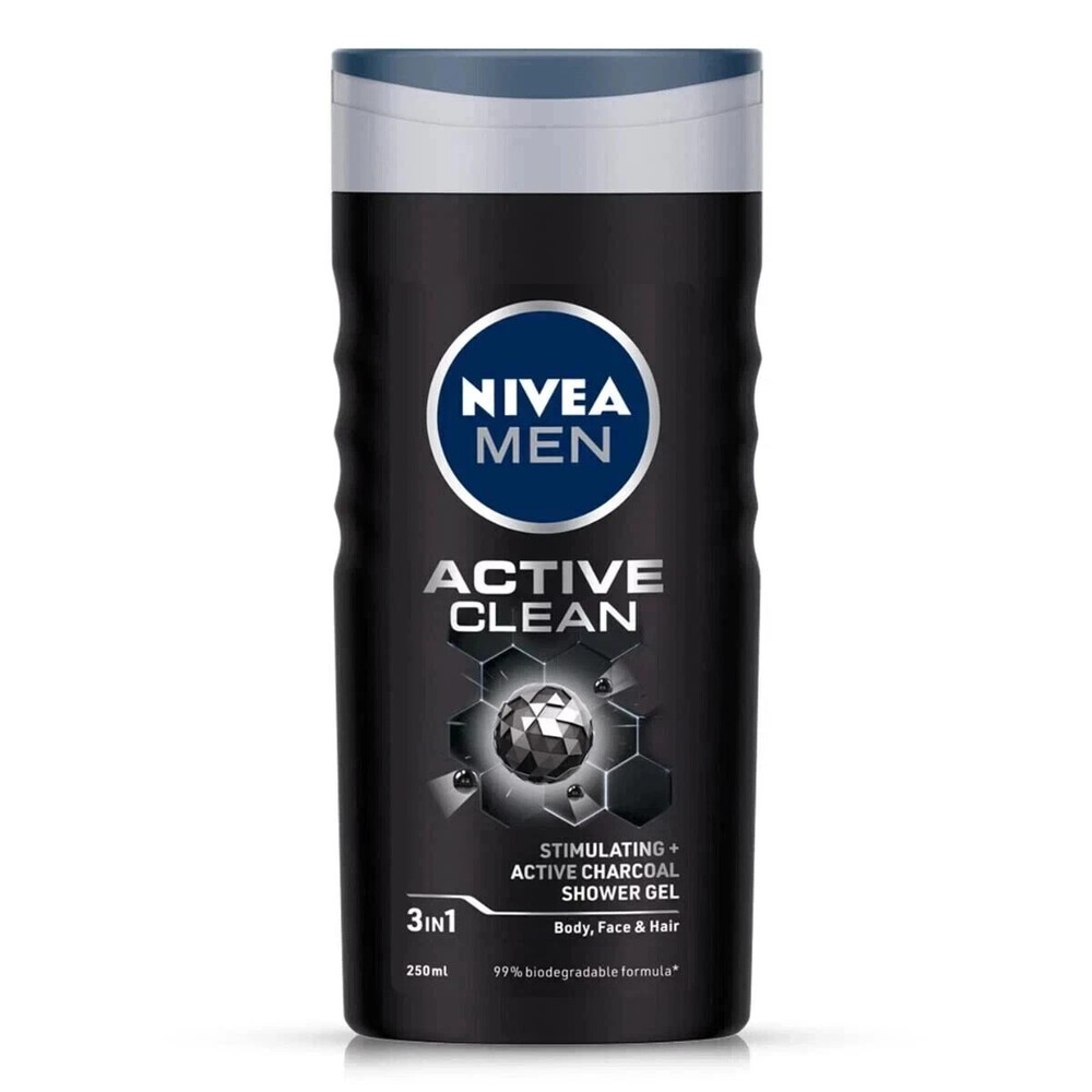 NIVEA Men Body Wash, 250ml Free Shipping World Wide