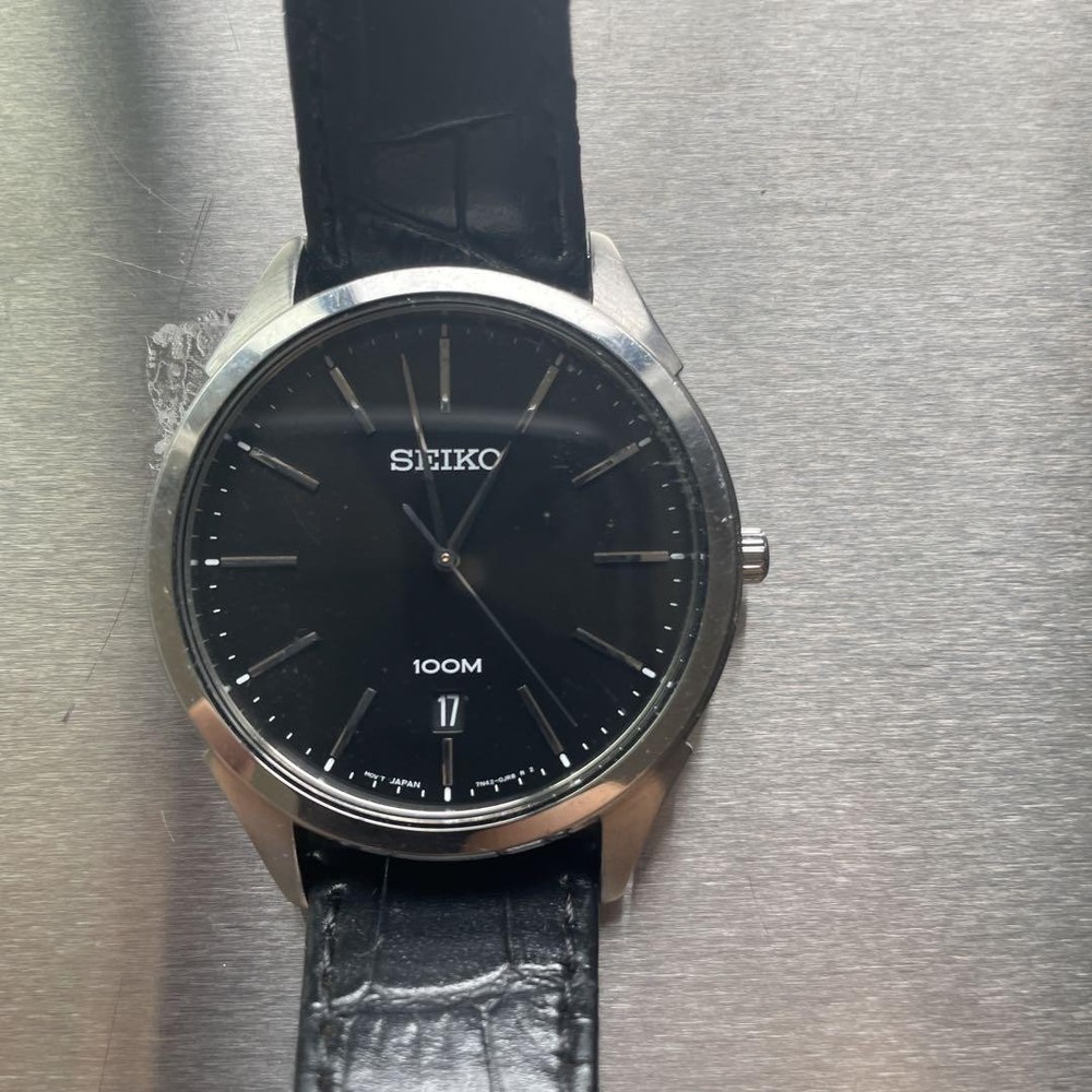Seiko Automatic Watch with Precision Japanese Movement