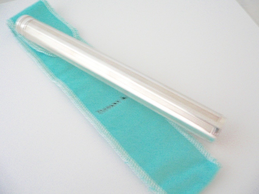 Tiffany & Co Cigar Tube Holder Container Case Pouch Atlas Corporate Man Gift Art