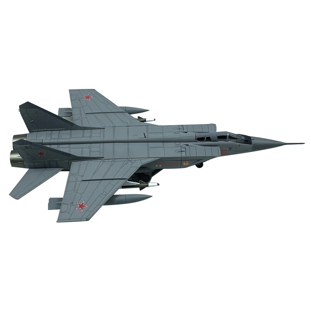 1/72 MiG-31 Interceptor Aircraft Supersonic Fighter Metal Model Collection Gifts