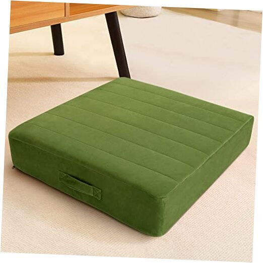 Square Floor Pillow Seating for Adults Kids, Large Meditation Cushion Floor