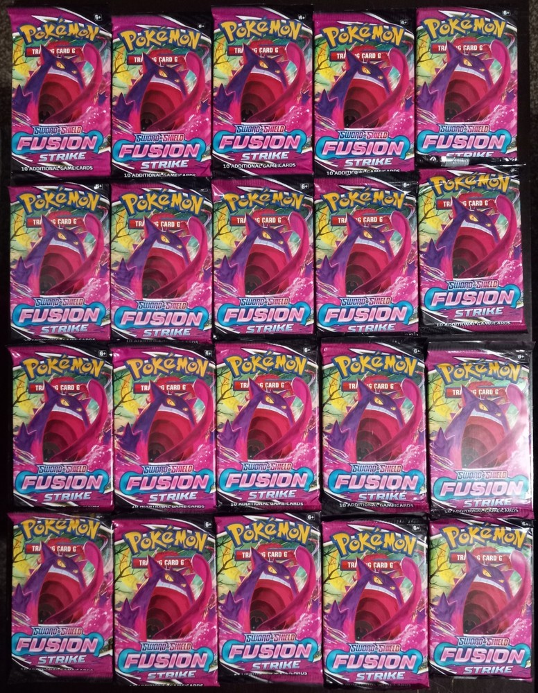 36 Pokemon Fusion Strike Gengar Sealed Pack Lot TCG 36 Count