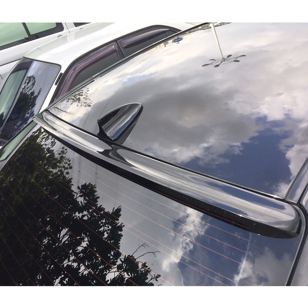 Black Painted Volvo S90 Sedan 2016-2020 Rear Roof Lip Spoiler for T5 T6 T8 Models