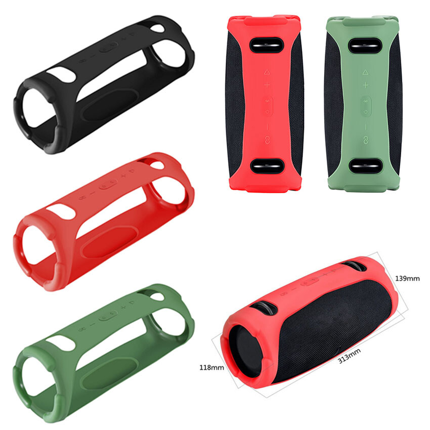 Silicone Case Cover Travel Carrying Protector For JBL Charge 5 Bluetooth Speaker