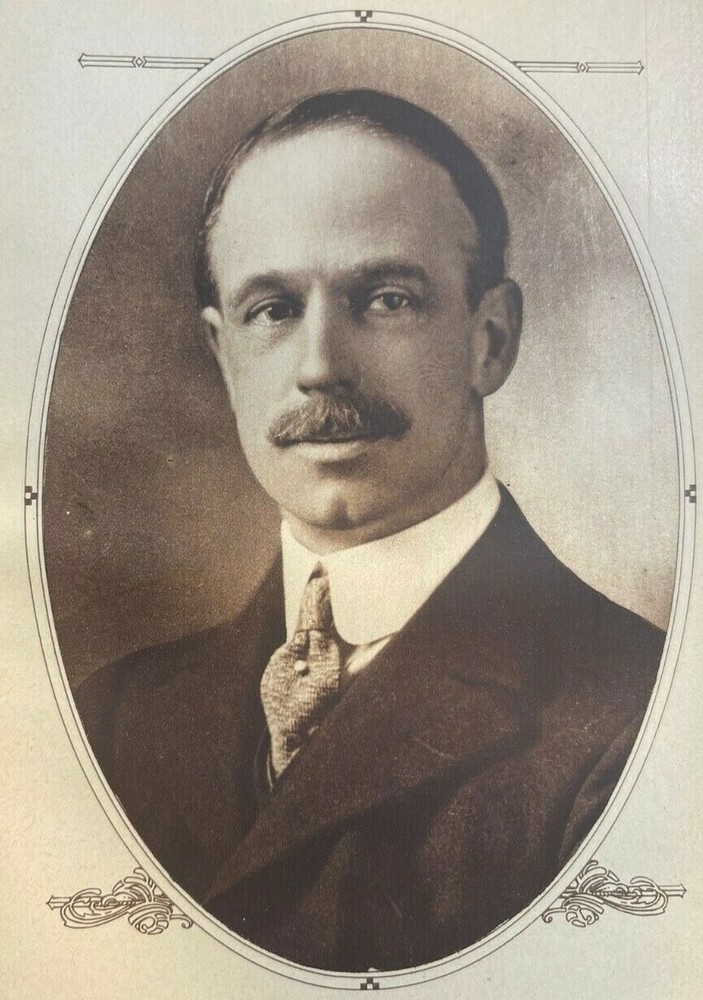 1919 Vintage Illustration Sir Eric Drummond Secretary General League of Nations