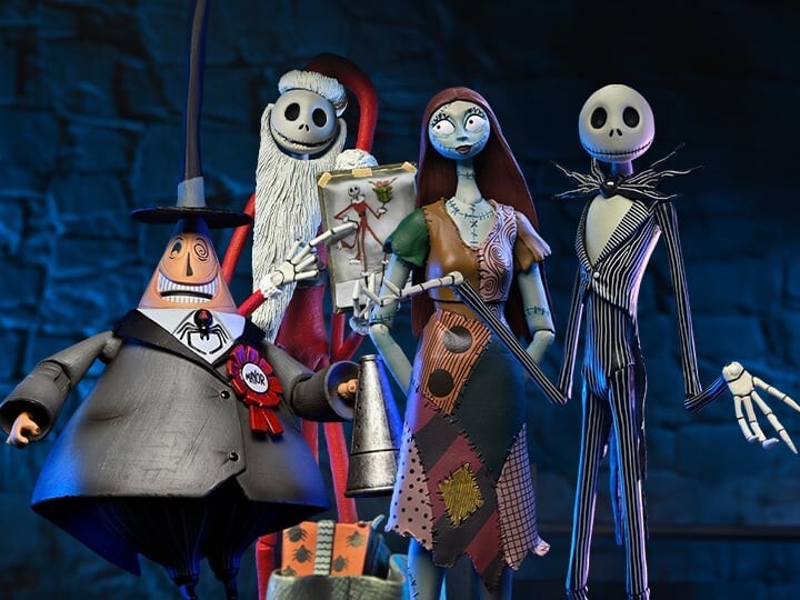 Neca The Nightmare Before Christmas Ultimate Set of 4 Action Figures (PRE-ORDER)