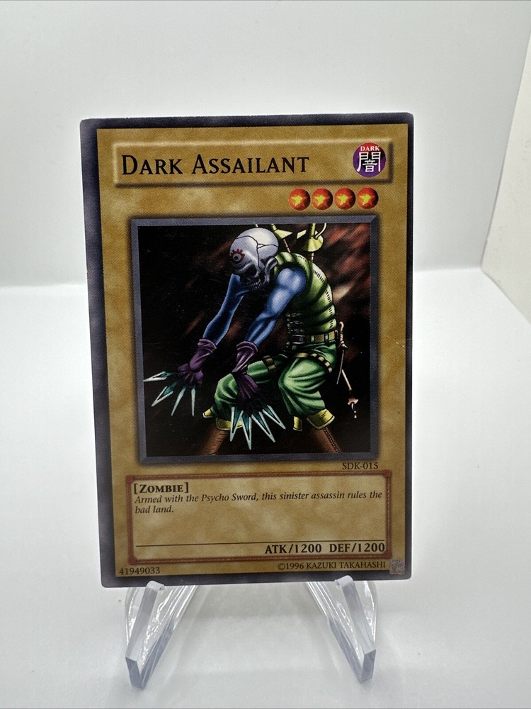 Yu-Gi-Oh TCG Dark Assailant Kaiba SDK-015 Unlimited Common Card