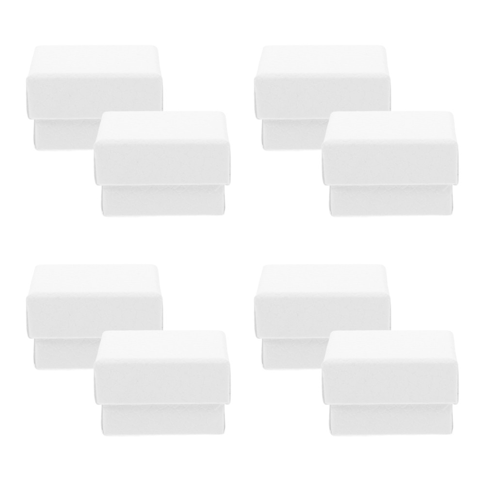 10-Piece Jewelry Box Set for Earrings Storage and Gift Packaging