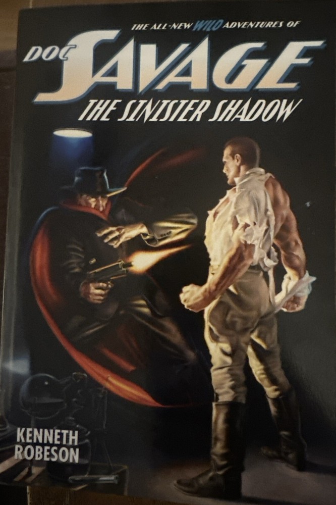 Kenneth Robeson ‘Doc Savage The Sinister Shadow’ SC Book Like New Condition