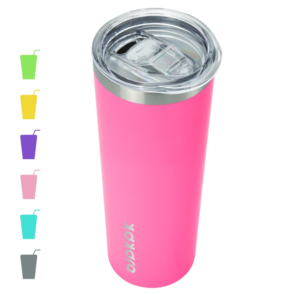 20 oz Slim Insulated Stainless Steel Travel Coffee Tumbler with Lid
