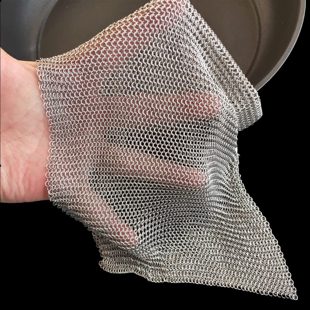 Upgraded 8x8 Cast Iron Cleaner with 3.8mm Thin Small Circle