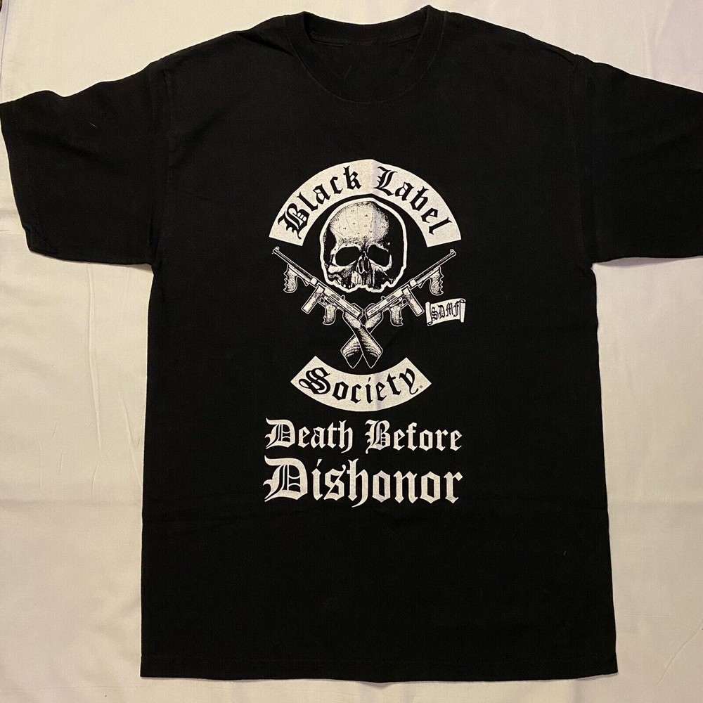 Black Label Society Death Before Dishonor vintage t-shirt VN1911