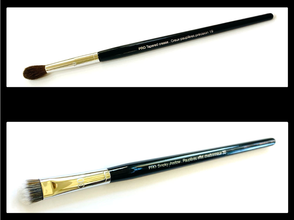 SEPHORA Makeup Brush Lot, Tapered Blending Crease, Smoky Eye Cream Powder Shadow