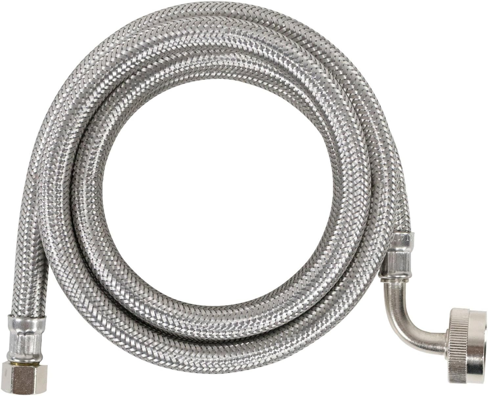 Certified Appliance Accessories Dishwasher Hose with 90 Degree FGH Elbow, Water