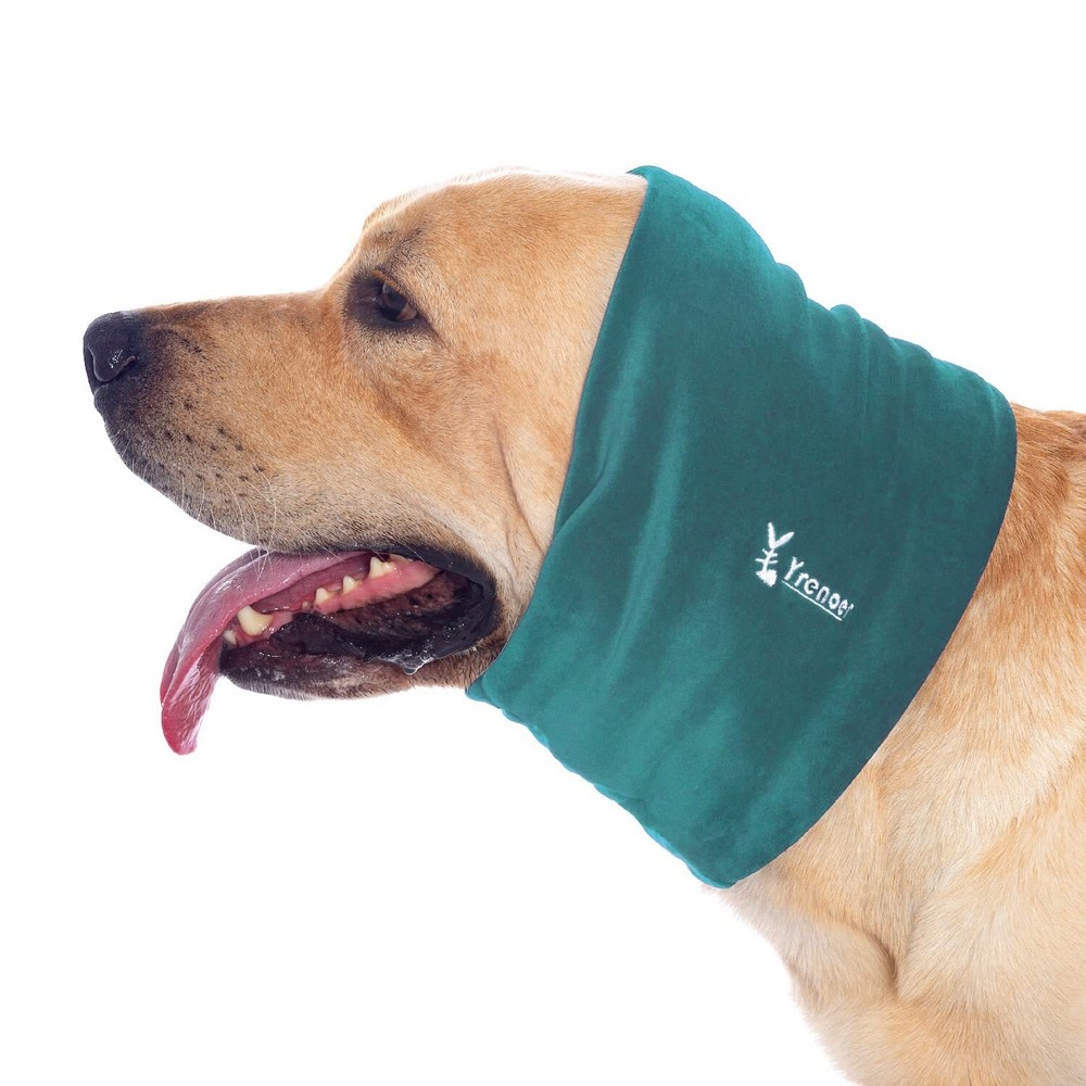 Dog Hoodie, Soft Snoods for Dogs (Cyan, S)