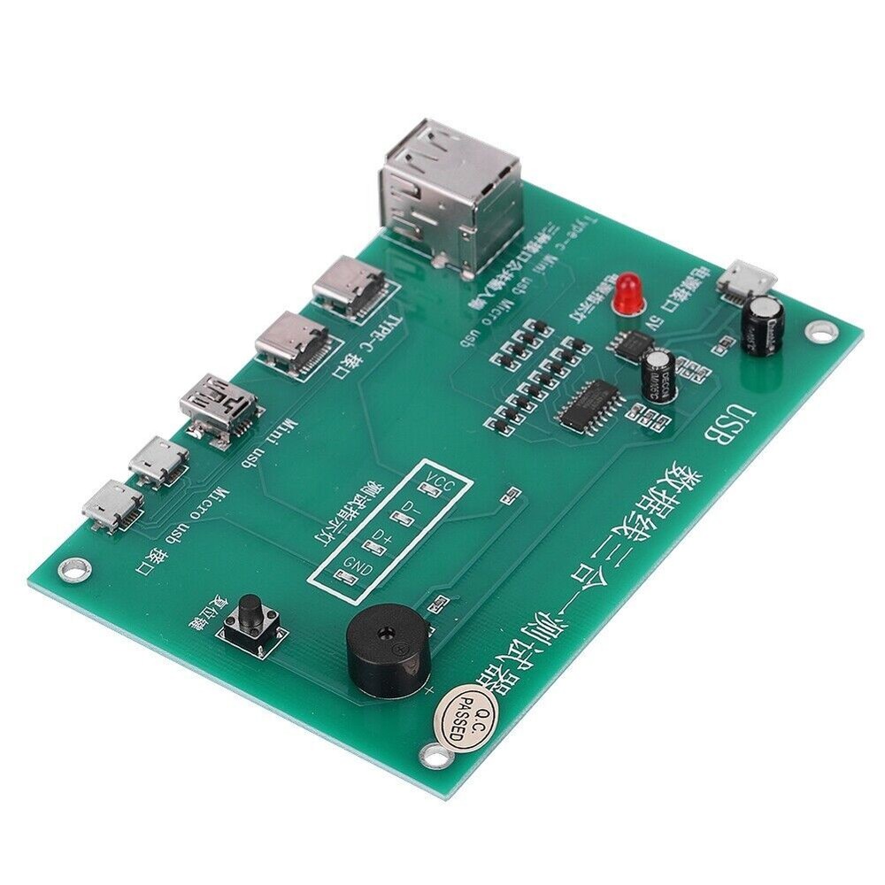 3-in-1 USB Cable Tester for Type C Mini and Micro USB Ports