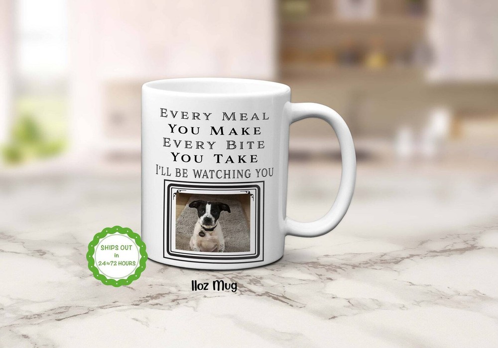 Photo Dog Gift Dog Lovers Gift Photo Mug Custom Pet Mug