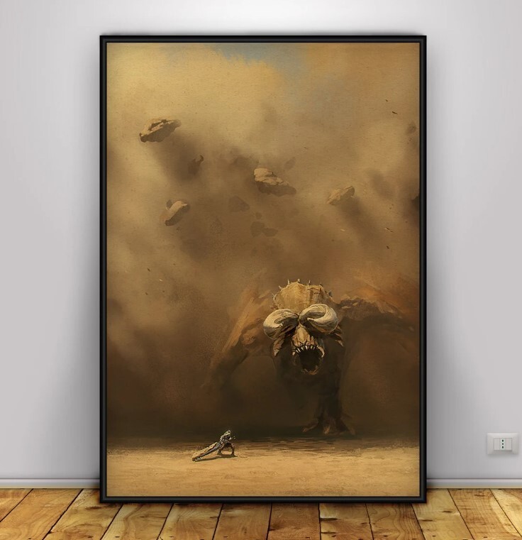 Monster Hunter World Game Poster | Wall Art | Wall Prints 7