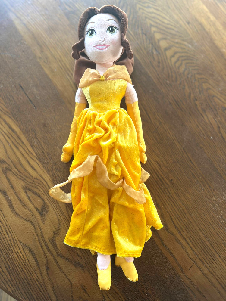 Princess Belle Plush Doll, 21 inches, New without Tags