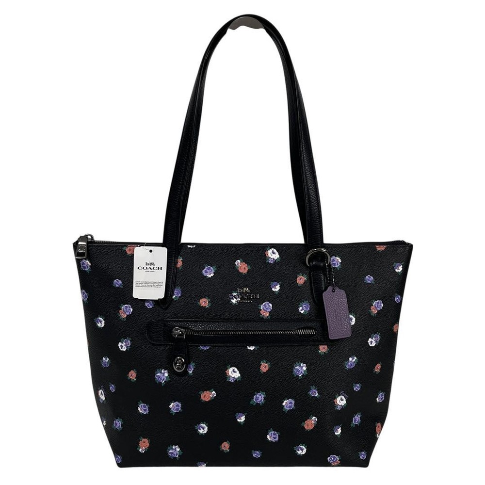 COACH Taylor Rose Print Tote Bag in Signature Floral Design