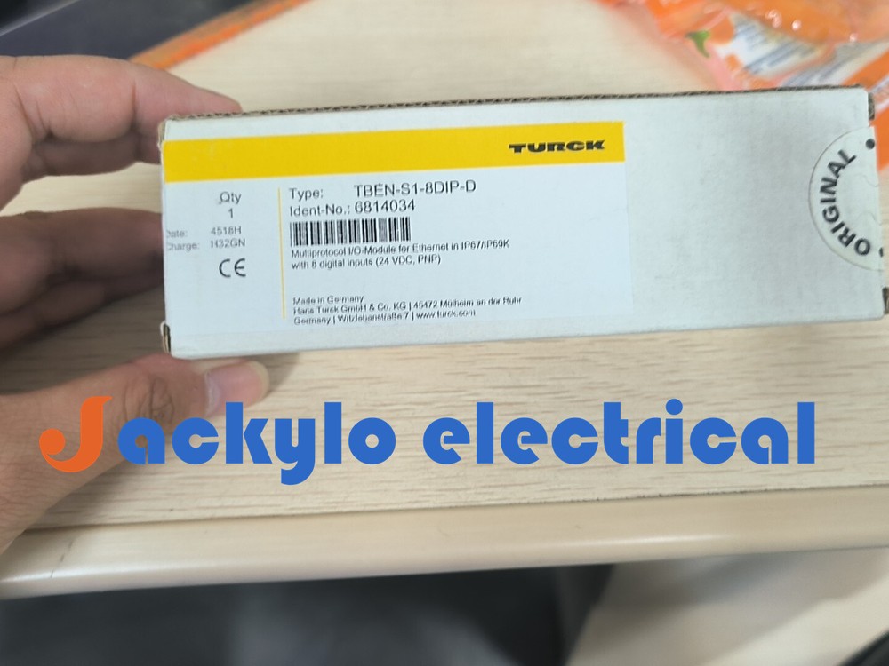 1PC NEW TURCK TBEN-S1-8DIP-D Logic controller module Via DHL or FedEX