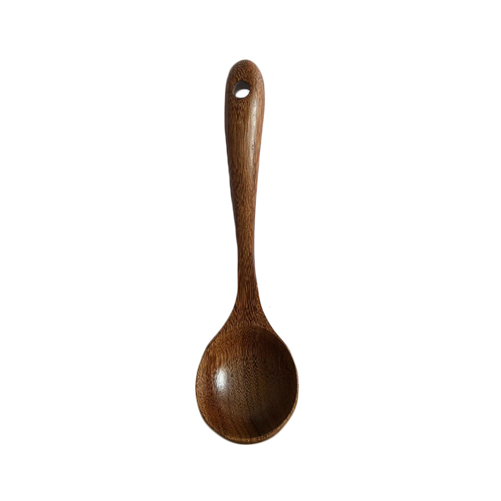 Kitchen Ladle Natural Spoon Big Wooden Spoon Kitchen Dinnerware Tools