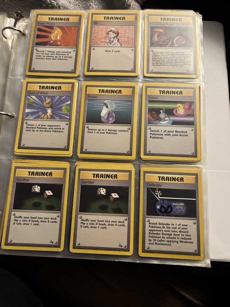 Random 100+ Pokemon Binder