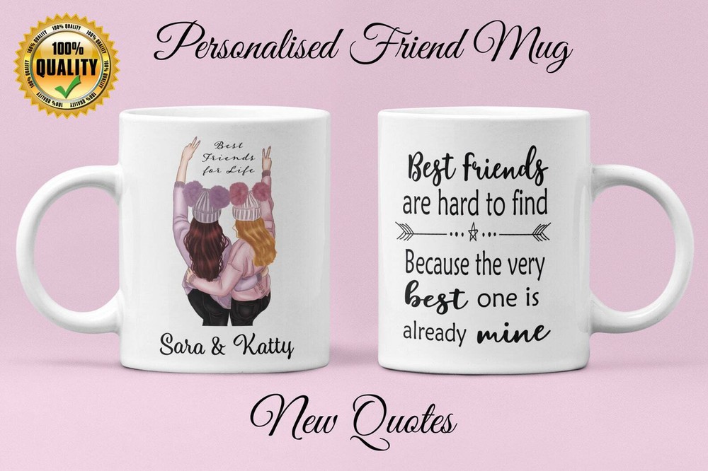 Best Friend Personalised Mug Coffee Mug  Tea Cup Gift Mug