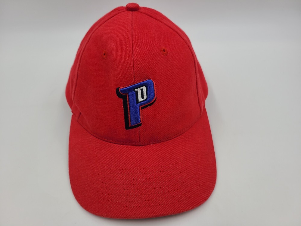 Detroit Pistons NBA Elevation Adjustable Hat Cap Dad Men Women Basketball Red