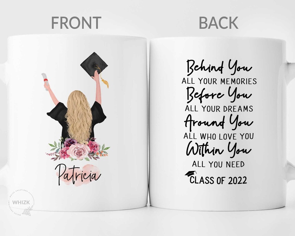 Au Graduation Gift For Her Class Of 2022 Graduation Mug Personalized High School
