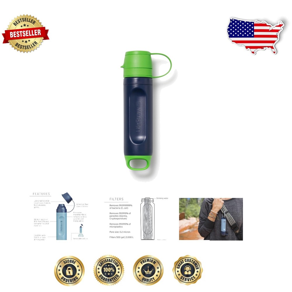 Lightweight Water Filter – Peak Series Solo for Hiking, Travel & Emergency Use