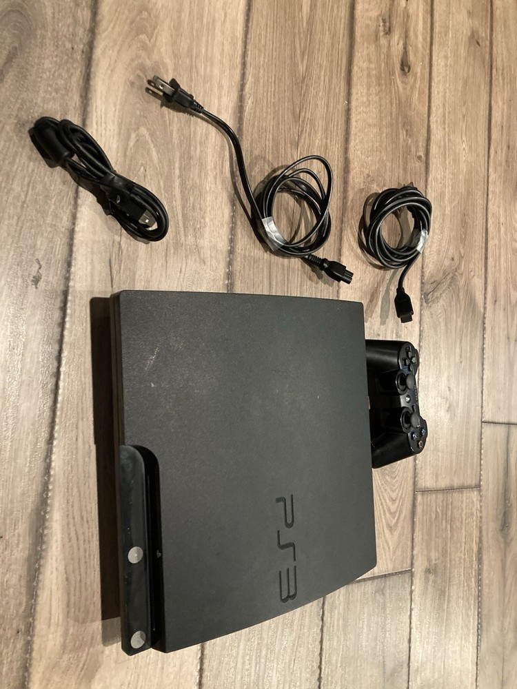 Sony PlayStation 3 Slim 320GB Console - Charcoal Black