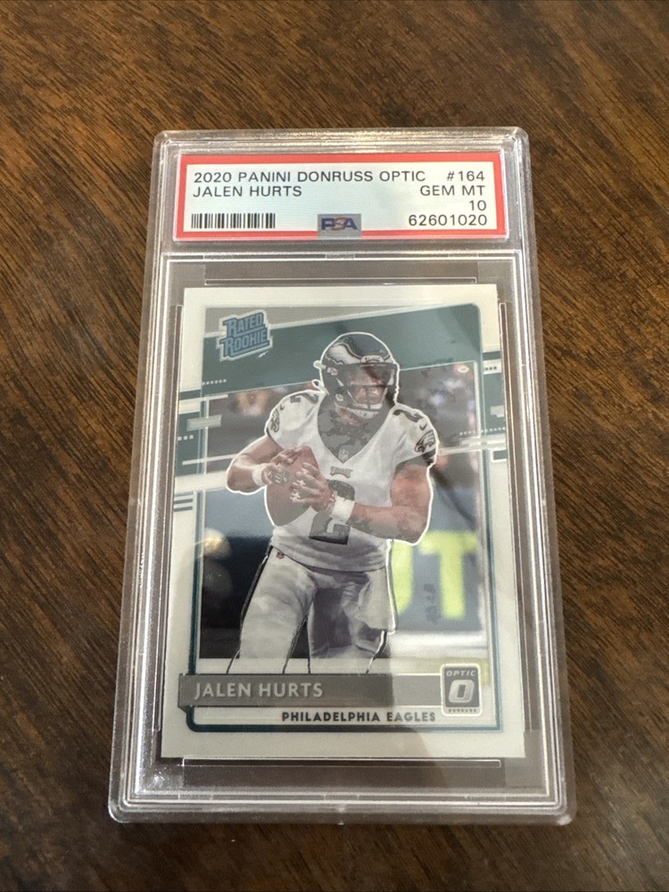 2020 Panini Donruss Optic - Rated Rookies Holo Prizm #164 Jalen Hurts (RC)