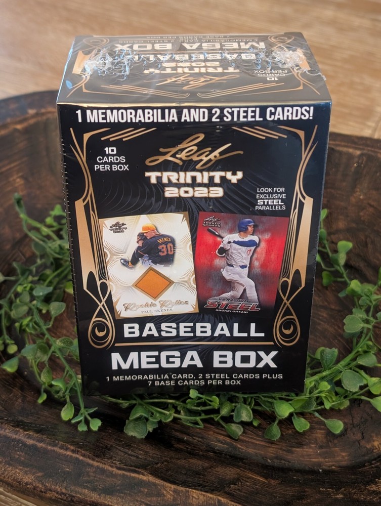 2023 Leaf Trinity - Baseball hobby box - Paul Skenes Chance - Sealed