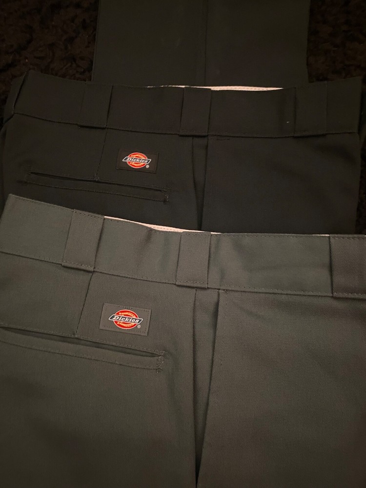 Dickies 874 Men's Original Work Pant 30x30 (Black & Grey) **READ DESCRIPTION