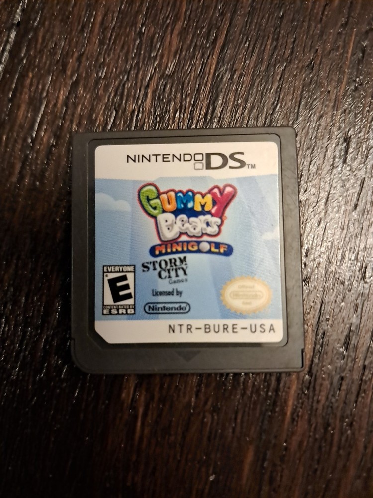 Gummy Bears Mini Golf Nintendo DS Game Cartridge Only