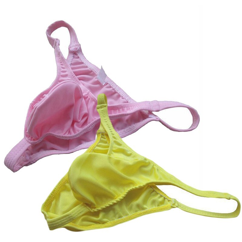 Thong Underwear Brief Lingerie H Low-waist Men's Soild Bikini Sexy New