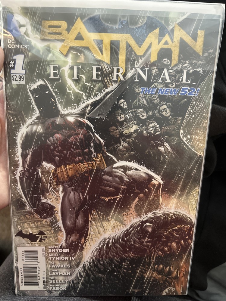Batman Eternal #1 DC Comics June 2014 Issue