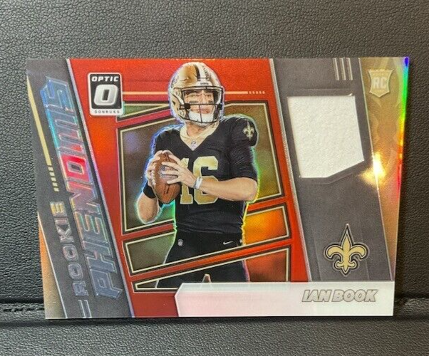 IAN BOOK 2021 Donruss Optic Rookie Phenoms Patch Red Prizm RC  #RPH-27 Saints
